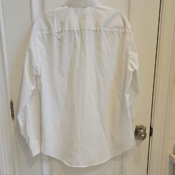 Calvin Klein Men's White‎ Dress Shirt - Picture 2 of 4